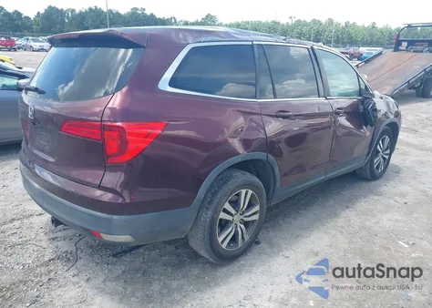 2016 Honda Pilot Ex-L from USA, damaged, VIN 5FNYF5H55GB008654